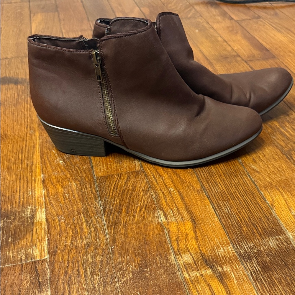 Esprit Chocolate Brown Ankle Boots